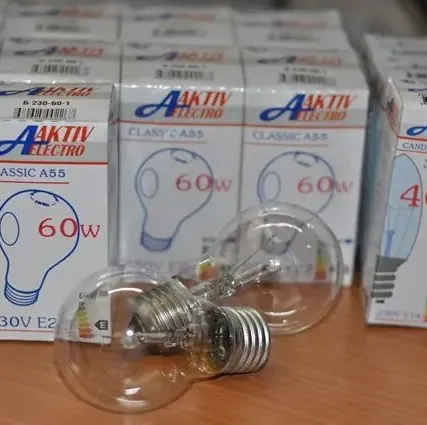 Фото №0 Лампа накал Е27 60 Вт СТАНДАРТ
