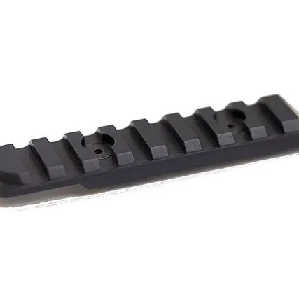 Фото №0 Планка (рельса) Пикатинни 8 слотов две точки крепления ERGO 8-Slot Key Mod Aluminium UNP Picatinny Rail 4764-BK