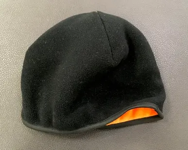 фото Шапка "JAGERMANN" флисовая, 2-сторонняя, черная арт.21339-Black #