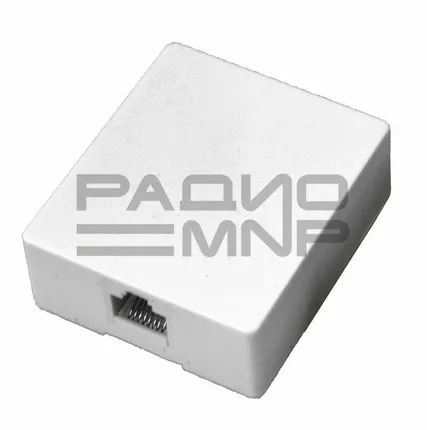 Фото №0 Розетка компьютерная 1гнездо RG-45 8P8C Cat 5Е