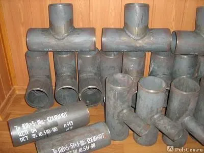 Фото №0 Тройник равнопроходной сварной 325х10 ст.10Х17Н13М2Т (шов по горловине)