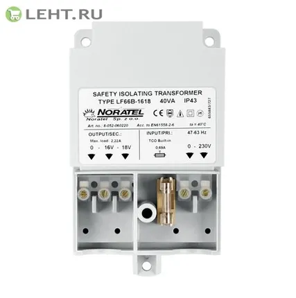 Фото №0 TR 40 VA: Трансформатор