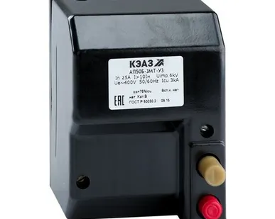 фото Выключатель автоматический АП50Б-3М-Т-25А-10Ih-230/400В IP40 КЭАЗ