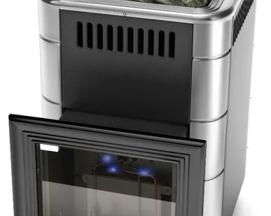 фото Печь банная каменка ТМФ Уренгой-2 Inox (антрацит, НВ, ГГУ, арт. 27703)