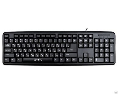 фото Клавиатура проводная Oklick 180M, USB, Black