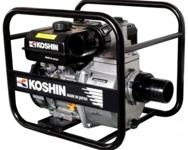 фото Бензиновая мотопомпа для загрязненных вод Koshin SEV-50X