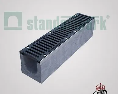 фото Комплект - BetoMax DN160 Н210, лоток с чугунной решеткой кл. E