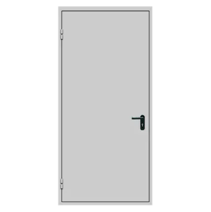 Фото №0 Двери противопожарные металлические однопольные глухие