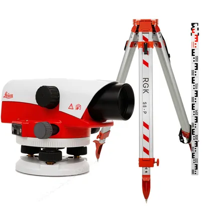 Фото №0 Комплект оптический нивелир Leica NA 720 штатив рейка - 3 в 1 с поверкой