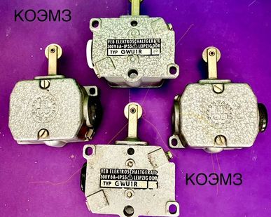 фото Концевой выключатель TYP GWU1, GWU1R, GWE2R