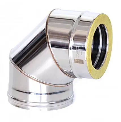 Фото №0 Дымоходы Теплов и Сухов Отвод Термо 87* ОТ-Р 430-0.5/430 D150/210 - ТФ (3S)