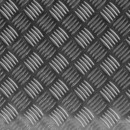 Фото №0 Лист алюминиевый рифленый GALAXY (Квинтет) 3х1200х3000 Д16.