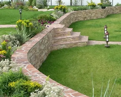 фото Подпорные стенки