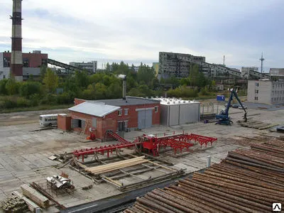 Фото №0 Опоры ЛЭП деревянные пропитанные