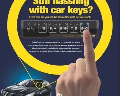 фото Сенсорный замок Key Free Touch