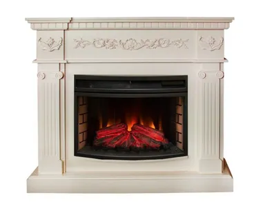 фото Каминокомплект RIVIERA 25 WT-P616 + FIREFIELD 25 S IR GS (LO-17)