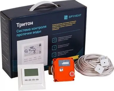 фото Система контроля протечки воды ТРИТОН 25-002 (1 дюйм - 2 крана)