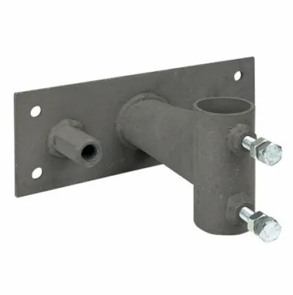 Фото №0 Держатель мачты молниеприемника к стене, D=40мм, вынос 100мм с гайкой PROxima