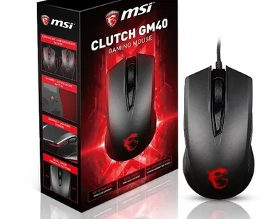 фото Мышь MSI Clutch GM40 Black