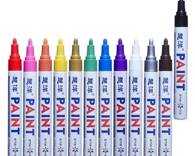 фото Маркер водонепроницаемый PAINT 3мм, цвет черный