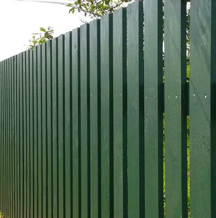 Фото №0 Забор из дерева Премиум