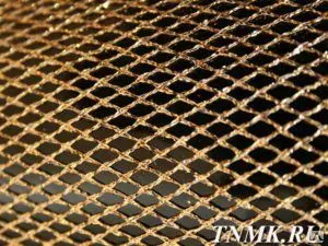 фото Сетка латунная 1,6х0,5 мм ГОСТ 6613-86