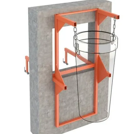 Фото №0 Кронштейн стеновой (оконный) для мусоросброса