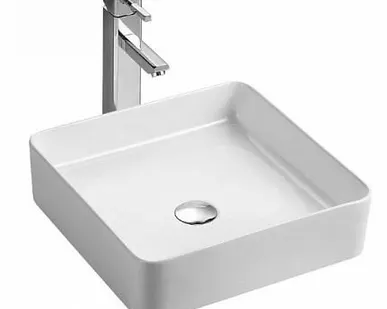 фото Раковина Azario AZ-2179-S 36*36 накладная