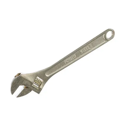 Фото №0 Ключ разводной 450 мм, хромированный, Sparta, 1 шт