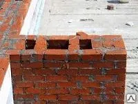 фото Устройство вентиляционных каналов в кирпичной кладке