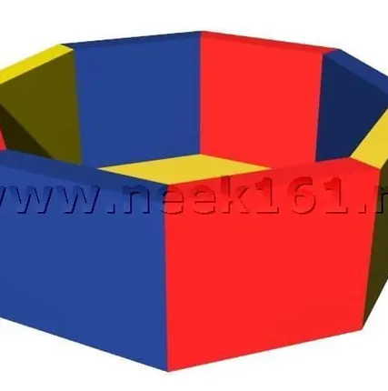 Фото №0 Бассейн сухой «Восьмигранный»