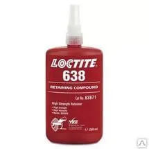 фото Фиксатор Loctite 638 (Локтайт 638) 50мл, 250мл, 1л.