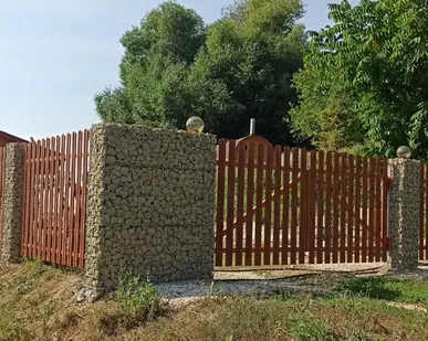 фото Оцинкованная сетка для габионов