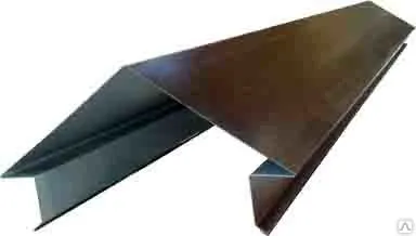 Фото №0 Парапет на забор двускатный елочка полиоэстер 125х2000 мм.