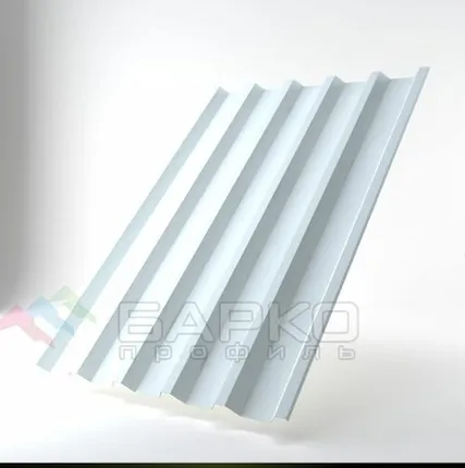 Фото №0 Профлист Н-44 - 1050 мм (1000 мм) RAL 9003 Матовый Полиэстер 0.5