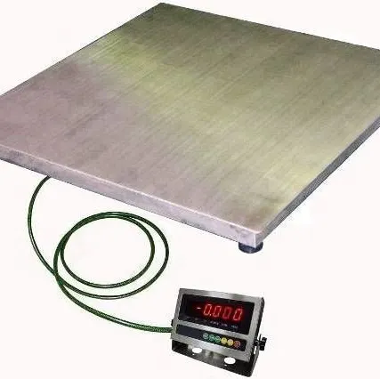 Фото №0 4D-P весы платформенные нерж/сталь (1500х1250) 3000 кг