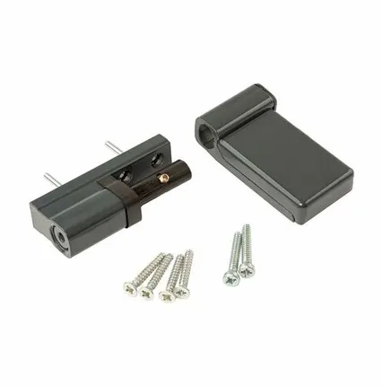 Фото №0 Петля дверная Elementis K-V (15-20 мм), на 120кг., RAL7016 антрацит