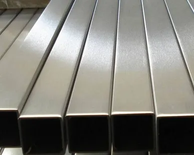 фото Труба нержавеющая профильная 40х20х1,5 мм матовая 08Х18Н10