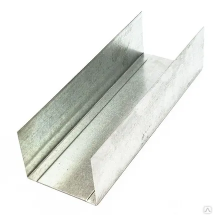 Фото №0 Профиль для гипсокартона UW 50x40 мм 3 м 0,4 мм 18 шт/уп 1279