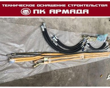 фото Гидролиний (гидроразводка) для экскаваторов Caterpillar, Komatsu, Hyundai.