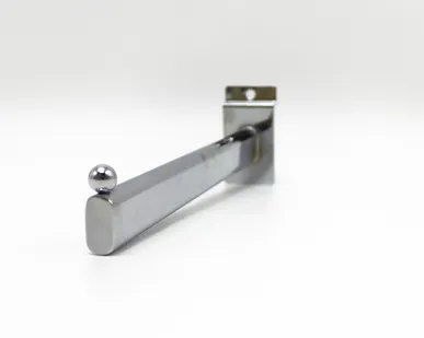 фото Кронштейн прямой на экономпанель 300мм, хром