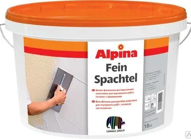 фото Шпатлевка Альпина Feinspachtel (финишпаста) 1.6 кг