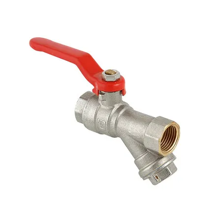 Фото №0 Кран шар. с фильтром 3/4" Valtec г/г ручка (6/54)