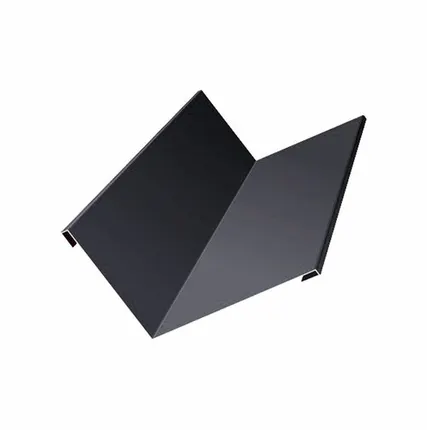 Фото №0 Ендовая планка верхняя 145 х145 мм 2,5 м графит