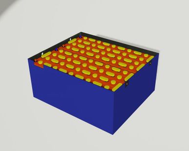 фото Тяговая аккумуляторная батарея 40x7PzS560 для ЕВ-735 залитая заряженная
