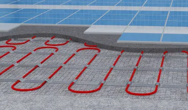 фото Маты с односторонним подключением под плитку 2 кв.м.