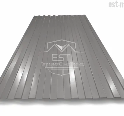 Фото №0 Профнастил C-8х1150 Pe 0.45 | RAL 7004 Серый