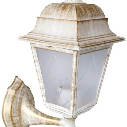 Фото №0 Светильник садово-парковый PP4201/02 C66 НБУ 04-60-001 У1 "Леда" 4-гран. пласт. +пласт. бел. бронза Camelion 13833