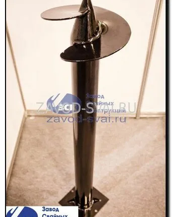 Фото №0 Винтовые сваи диаметром 108 мм