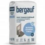 Фото №0 Наливной пол Bergauf Boden Zement Final самонивелирующийся на цементной основе 25 кг